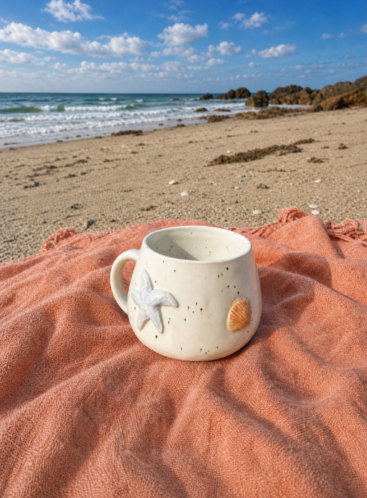 Seashore . Pebble Mug