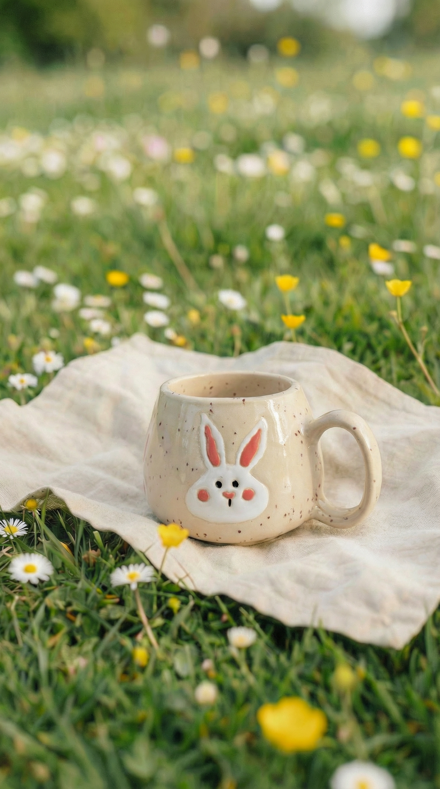 Bunny Bunny . Pebble Mug