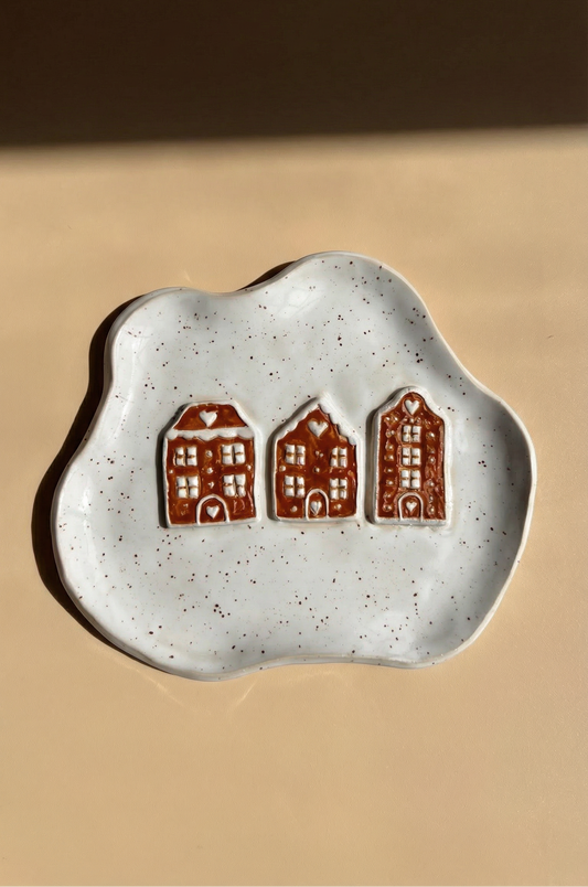 Christmas . Amorphe Service Plate