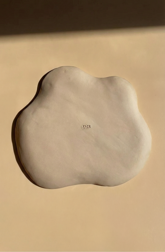 Christmas . Amorphe Service Plate