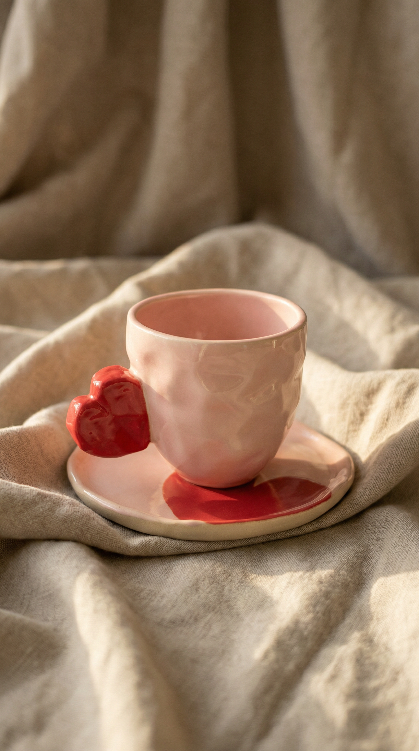 Love Diamond . Stone Mug