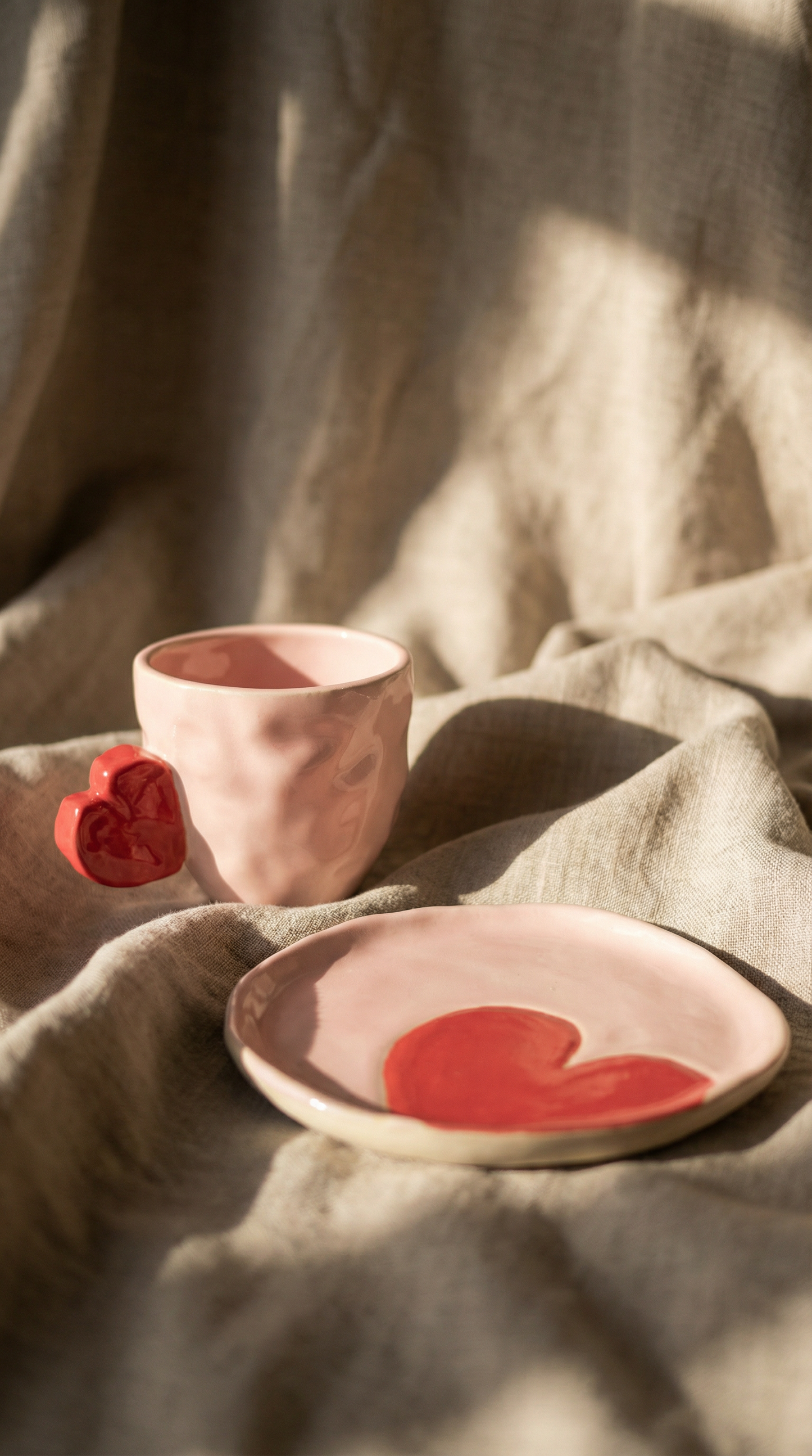 Love Diamond . Stone Mug