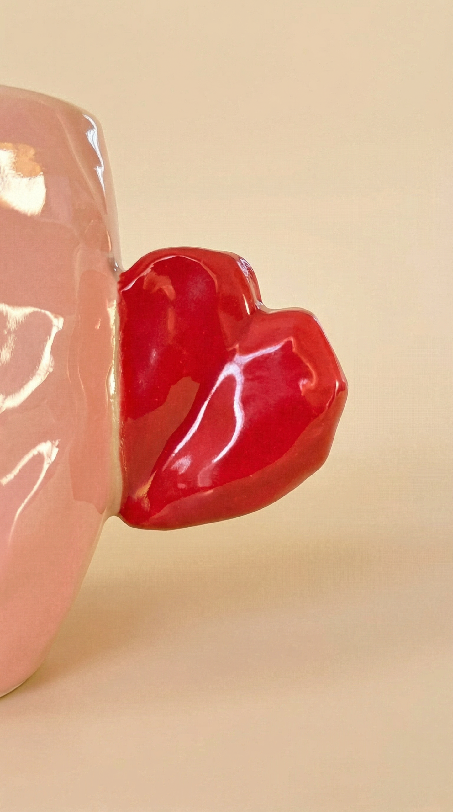 Love Diamond . Stone Mug