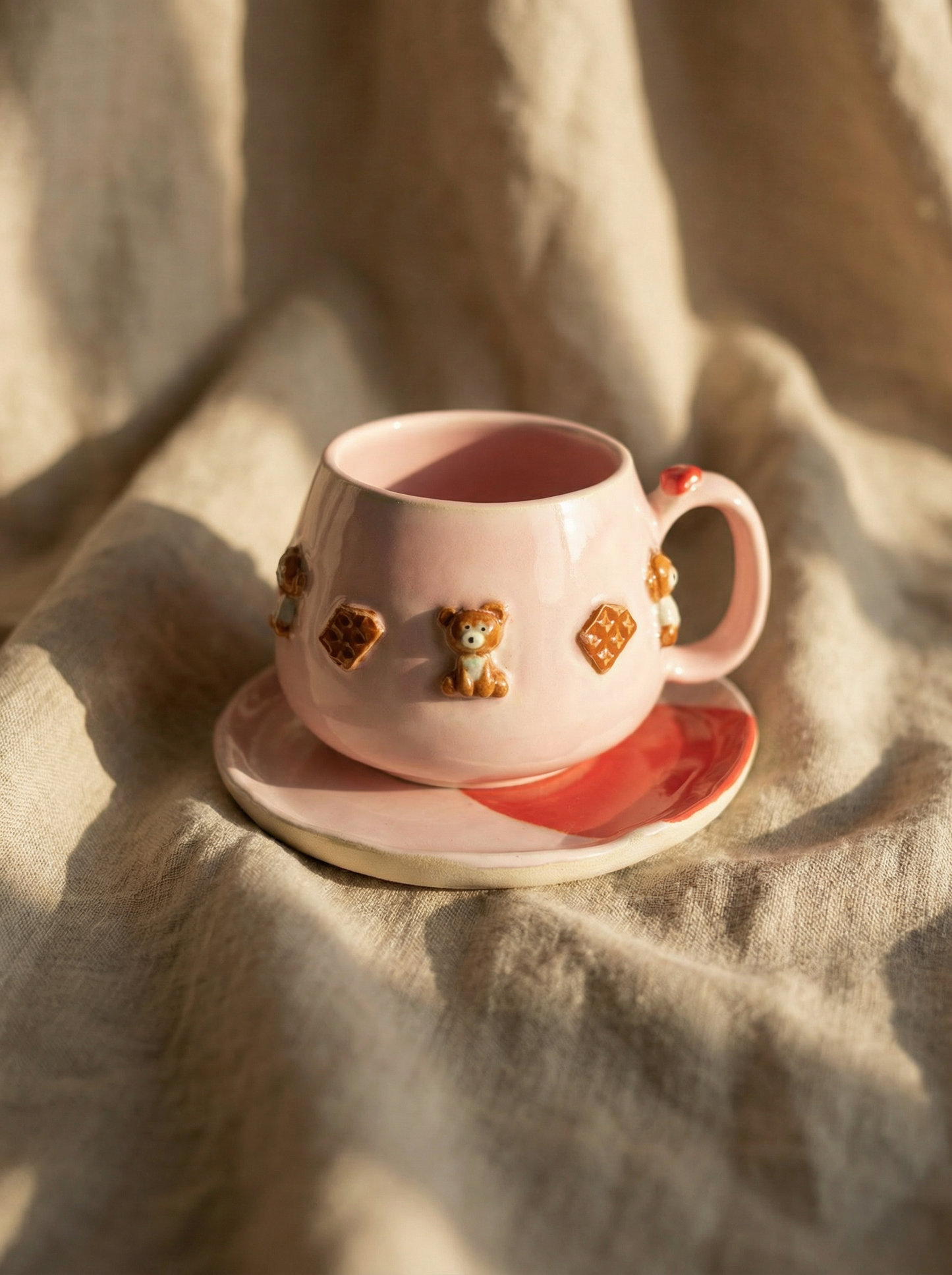 Love Bear. Pebble Mug