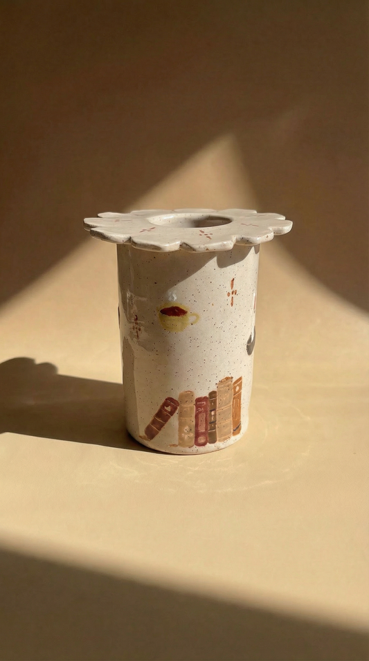 Cozy Moments . Vase & Candle and Incense Burner