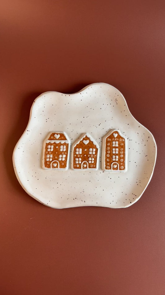 Christmas . Amorphe Service Plate